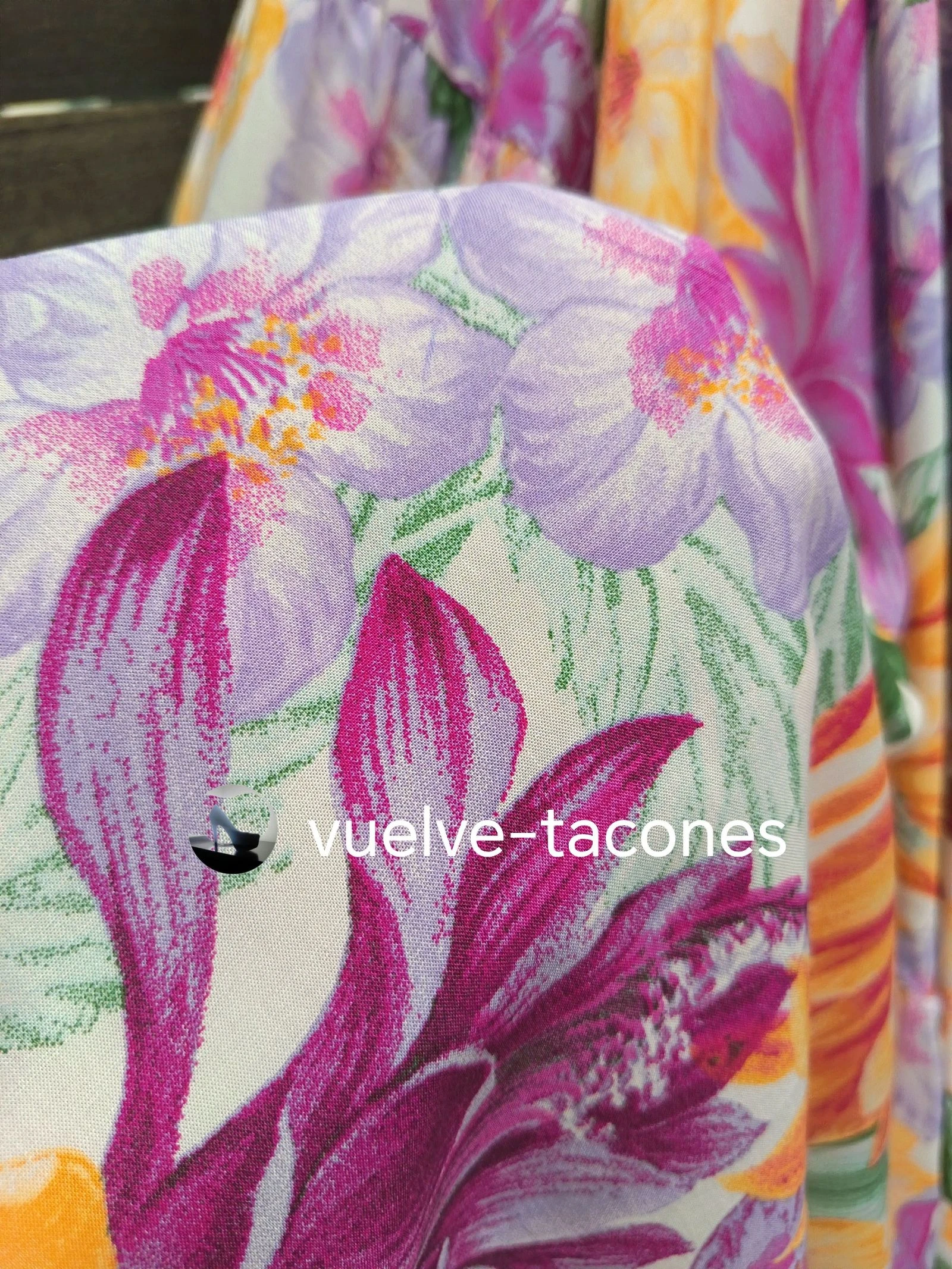 Asymmetrische bloemenjurk ♡ JAASE * maat M – photo 14